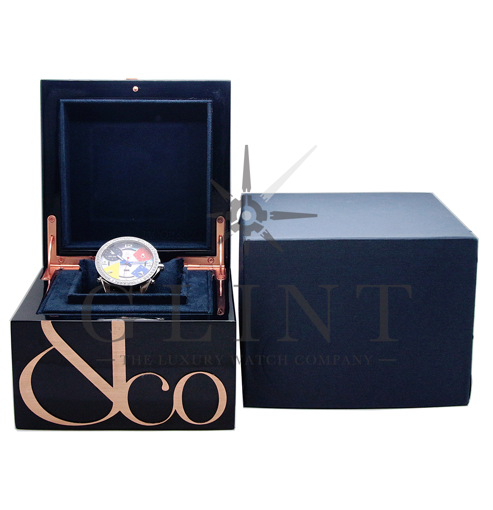 ジェイコブファイブ タイムゾーンJC-13D ｜ GLINT ｜ 高級時計専門店