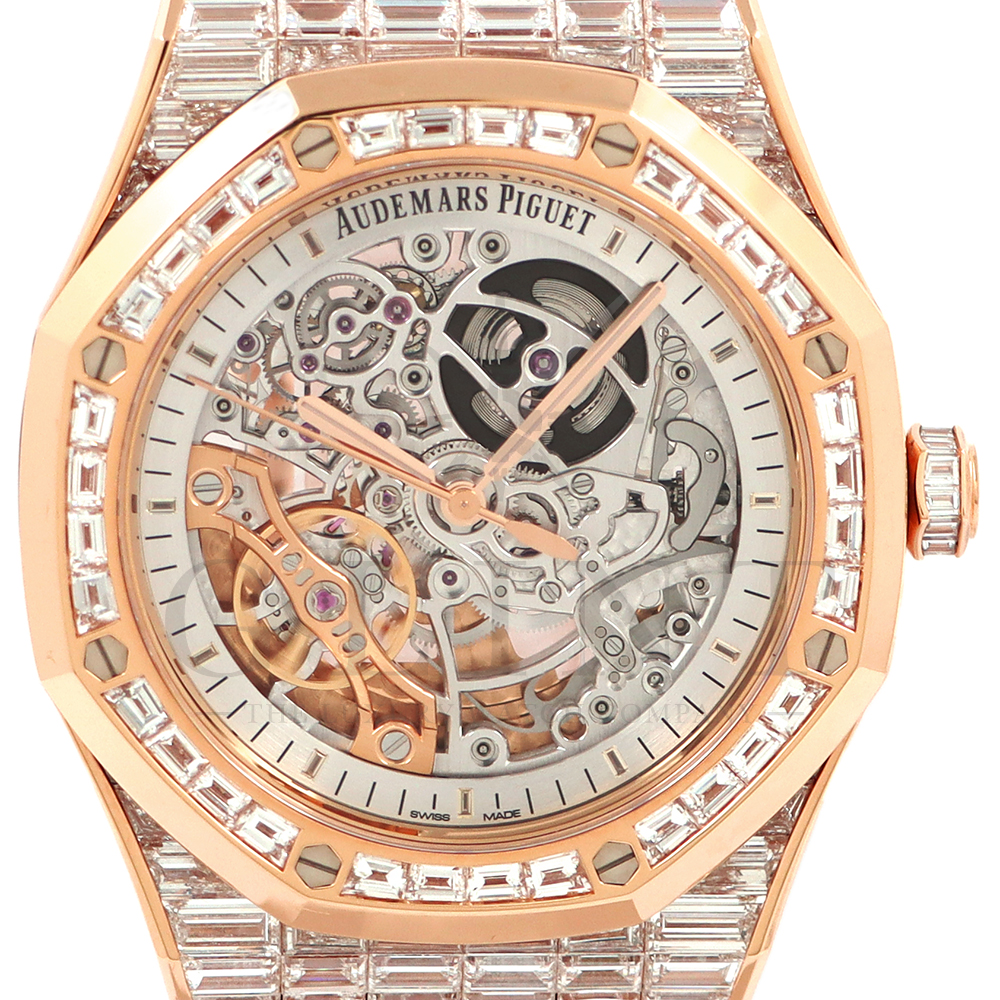 オーデマピゲロイヤル オークダブル バランスホイール オープンワーク