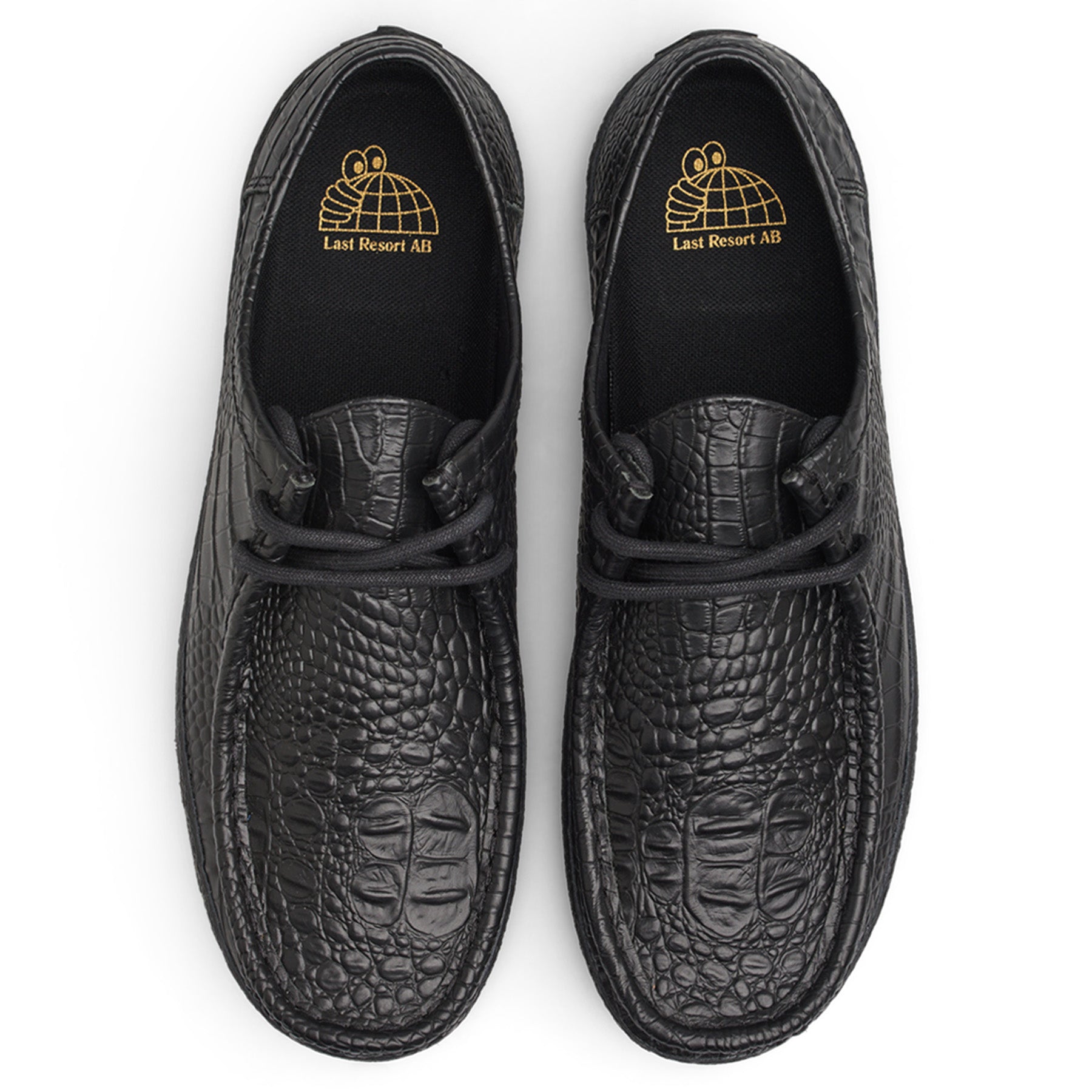 Last Resort AB VM006 Moc Croc Black - Orchard Skateshop