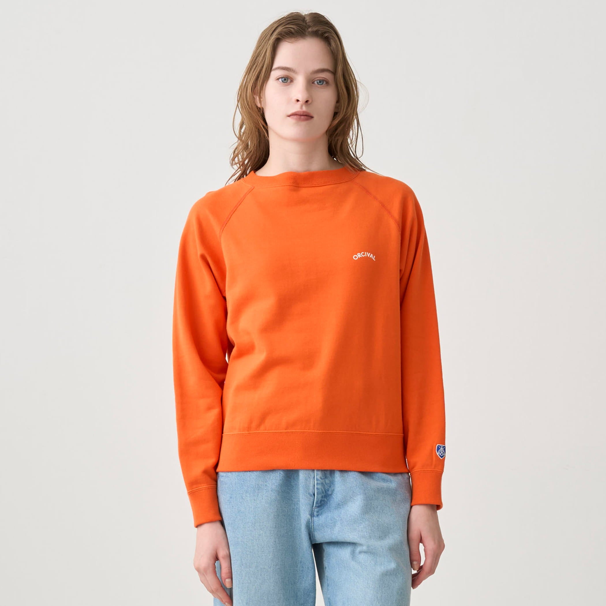 Women's Light French Terry Boat Neck Sweat｜ORCIVAL