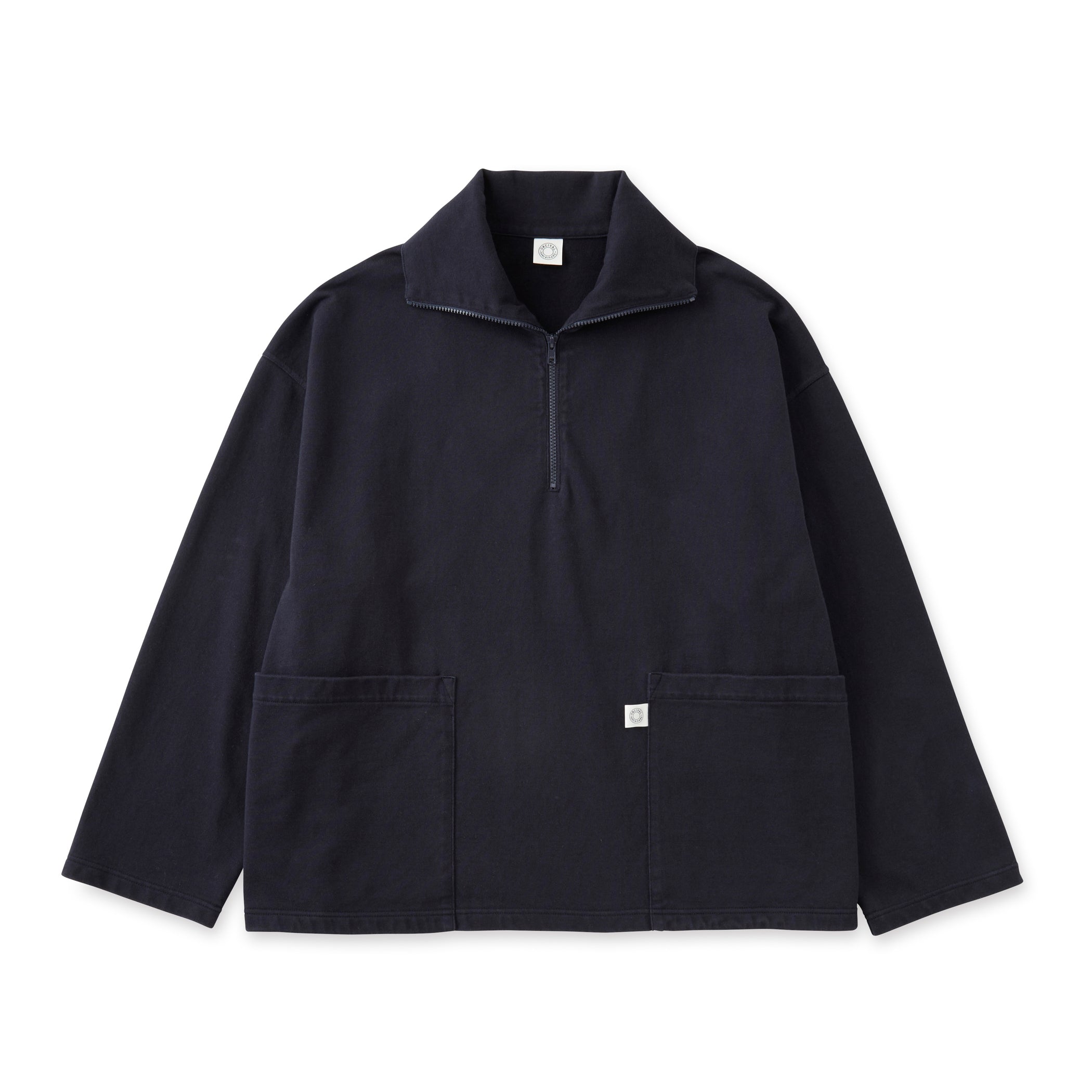 Cotton Heavy Jersey Half Zip Pullover｜ORCIVAL