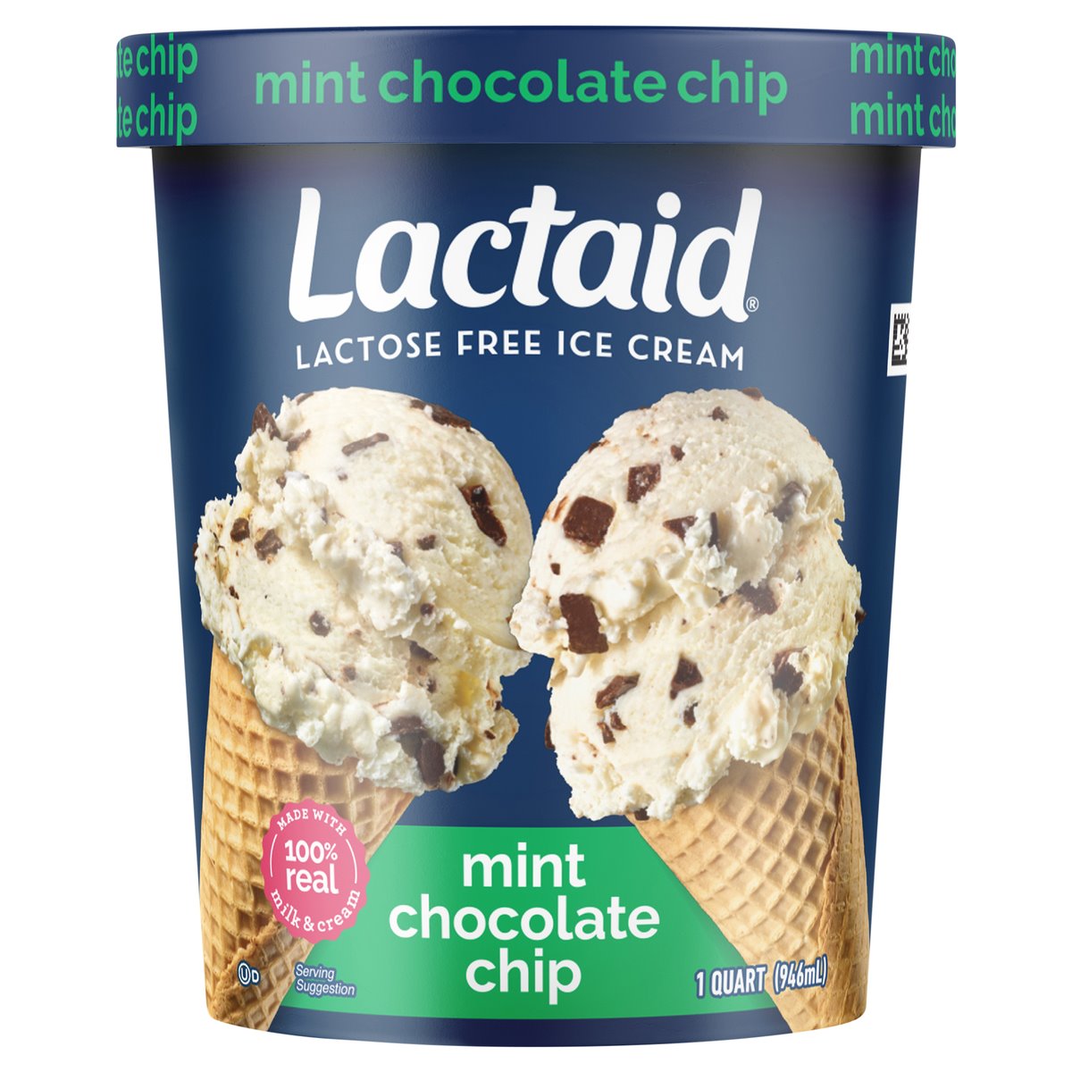 Order Acme - Lactaid Ice Cream, Lactose Free, Mint Chocolate Chip