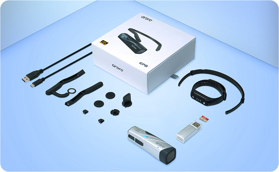 ORDRO EP8 4K ウルトラHD 4K 60FPS FPVヘッドマウントビデオカメラ手を