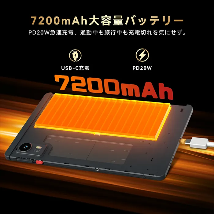 8.8インチタブレットHeadwolf Titan1、Amazonではケース付きで実質