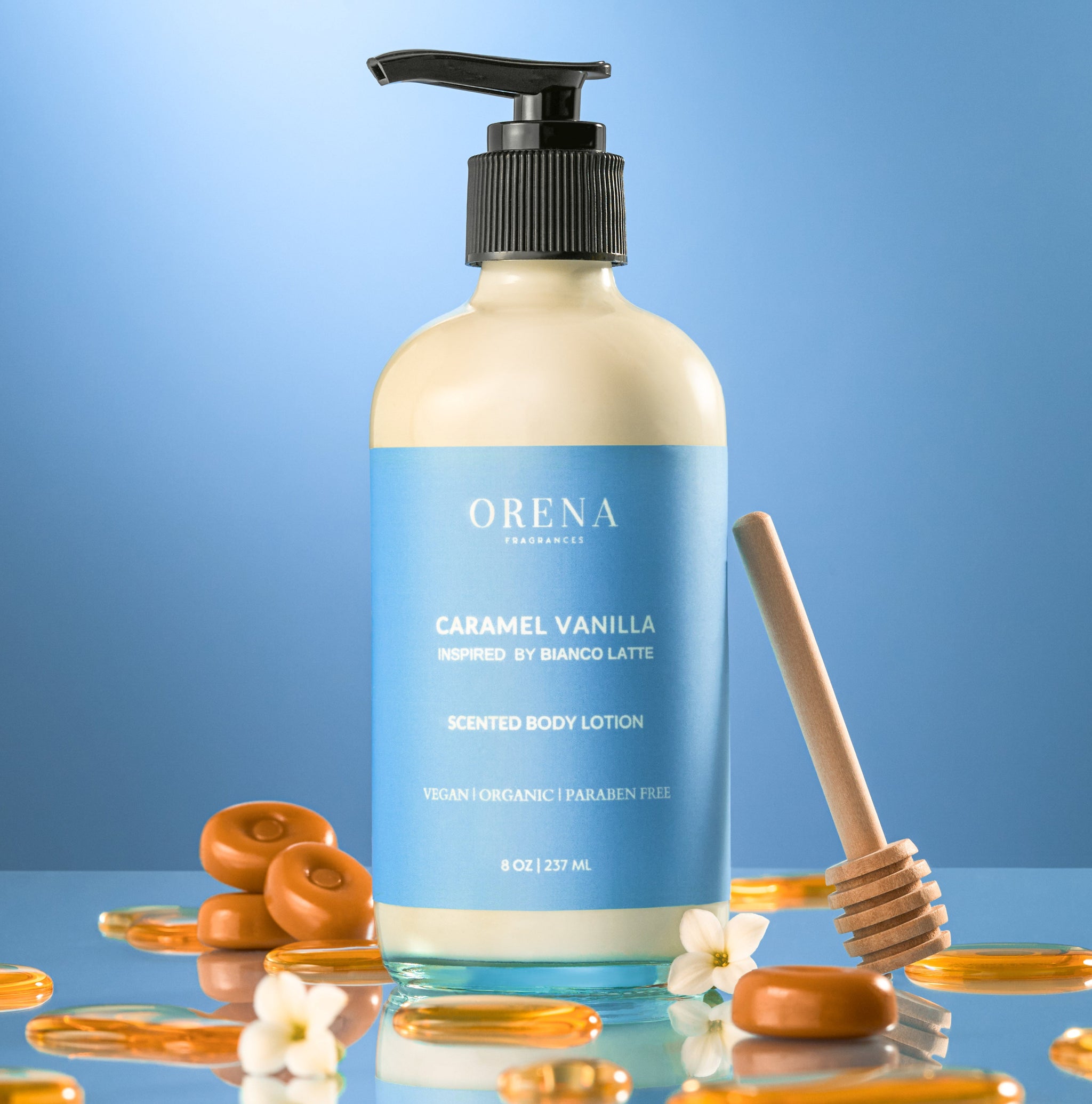 CARAMEL VANILLA BODY LOTION – Orena Fragrances