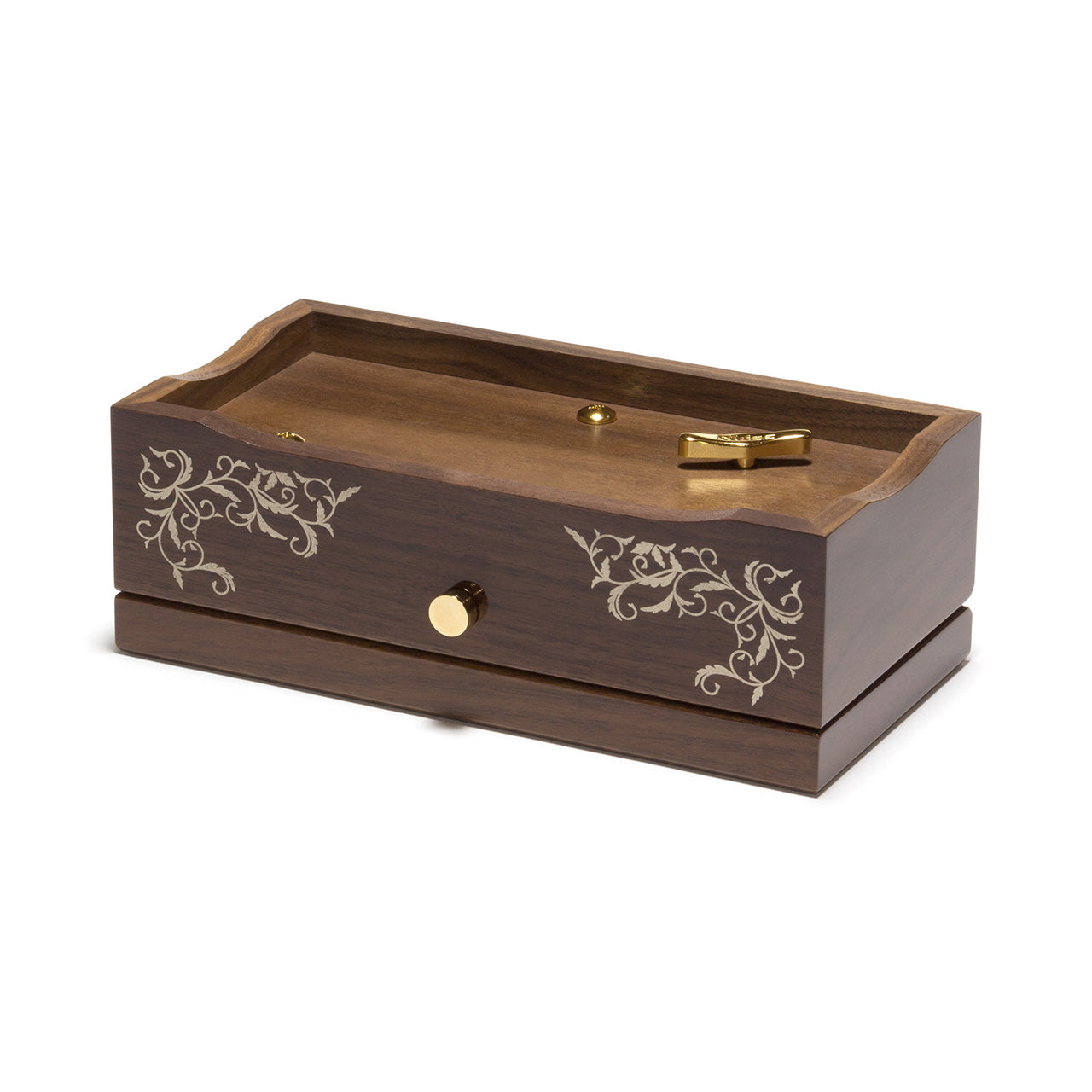 曲が選べる・誕生日に人気】50弁 鏡面仕上げ ウォールナット｜高級