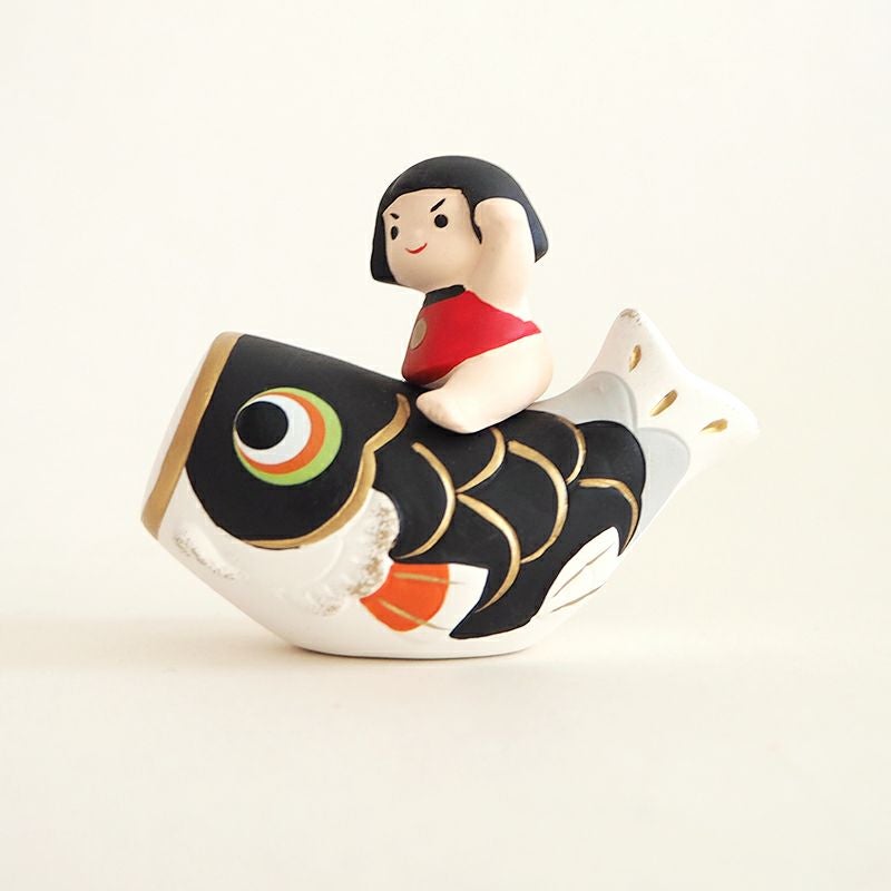 錦彩鯉のぼり金太郎（緋鯉付）｜和食器通販｜織部 Online Store【公式】