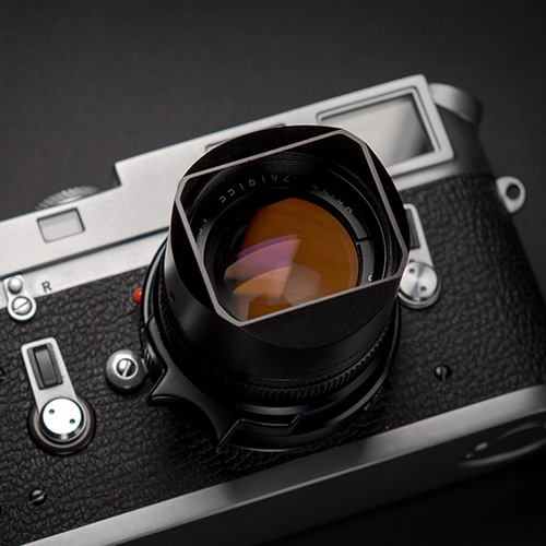 SQUAREHOOD｜スクエアフード｜Leica Summicron-m 50mm V4 用 アルミ