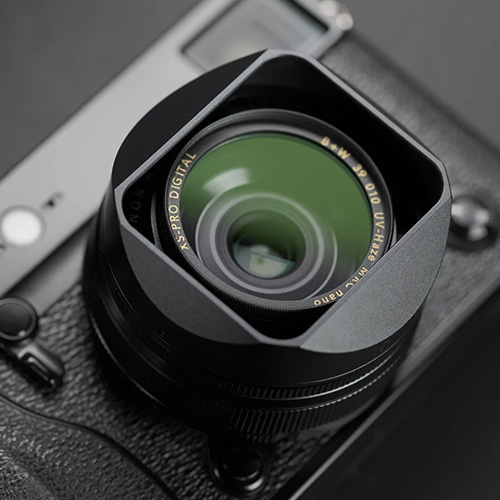 SQUAREHOOD｜スクエアフード｜FUJIFILM XF27mmF2.8 / XF27mmF2.8 R WR