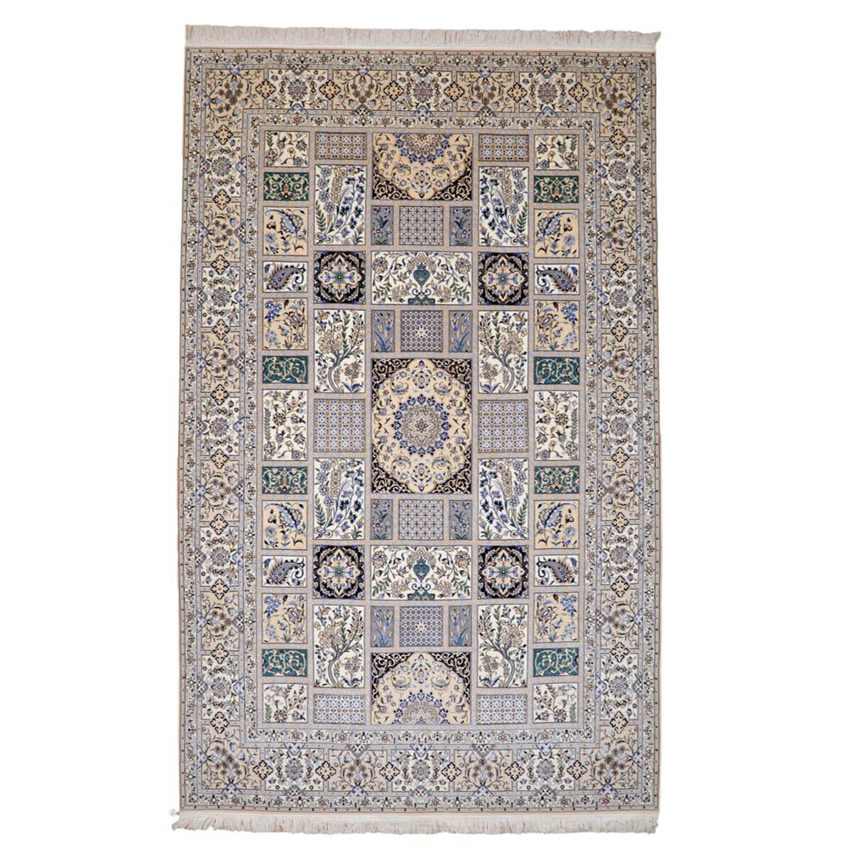 ウール×シルク ペルシャ絨毯｜光沢と強度のバランス – ギャッベ