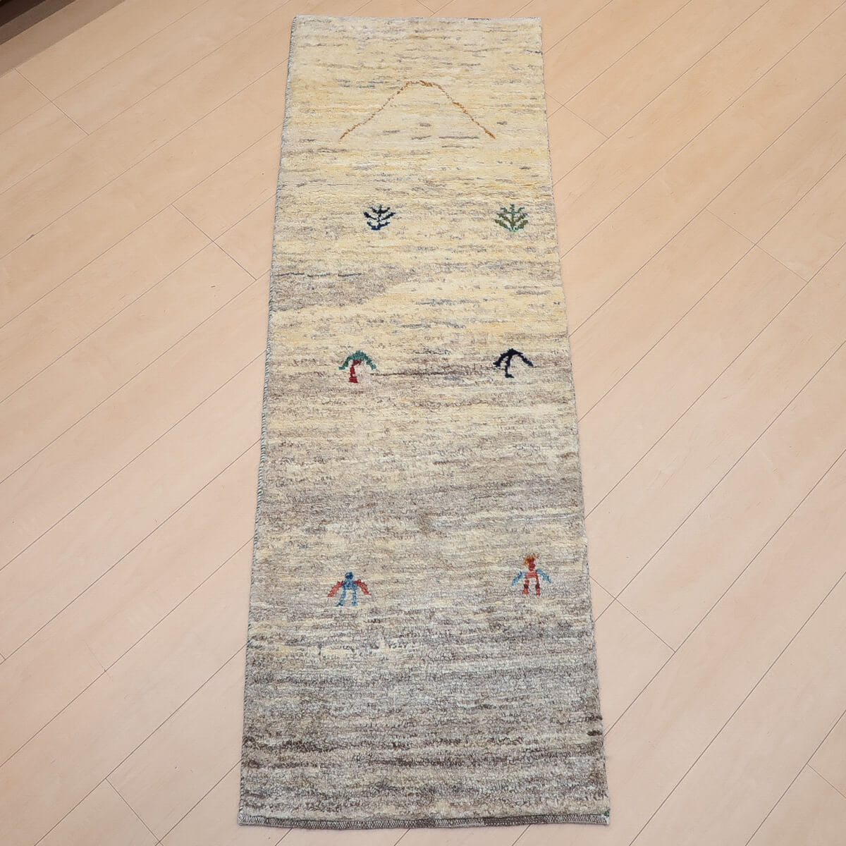 ゾランヴァリ,ギャッベ,ルリバフ,278×200cm｜上質手織りペルシャ絨毯