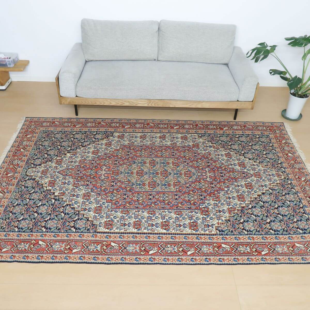 キリム・サナンダジ（ビジャー）261×165cm（KX-306） – ギャッベ