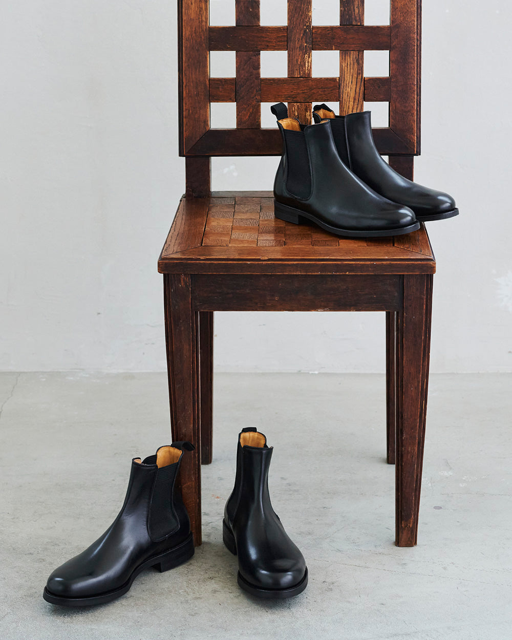 SALE ORIENTAL オリエンタル 700 GLOSTER Black (FG-3700) サイドゴア