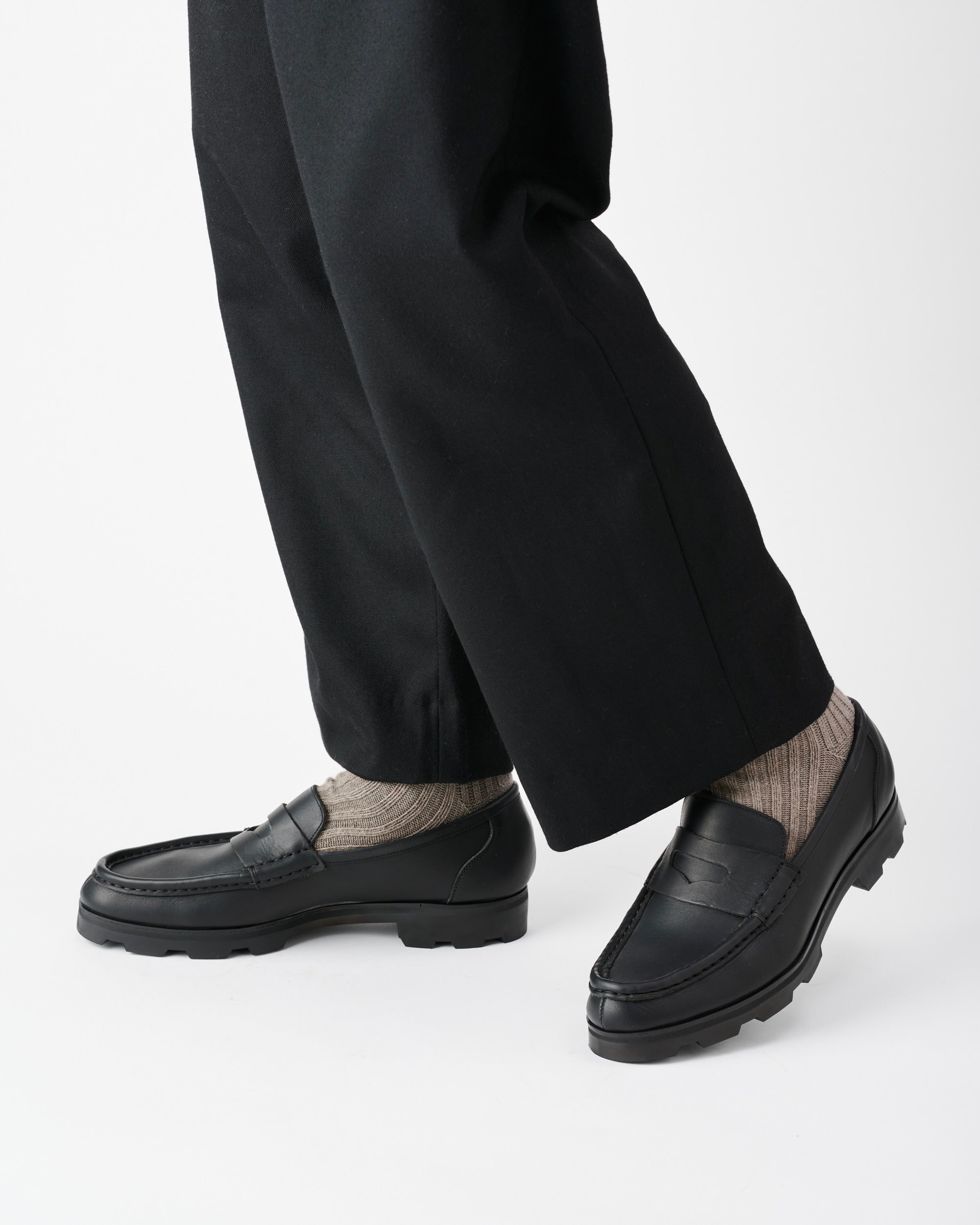 ORIENTAL オリエンタル 510 Rugged moccasin Black (FG-0510) コイン