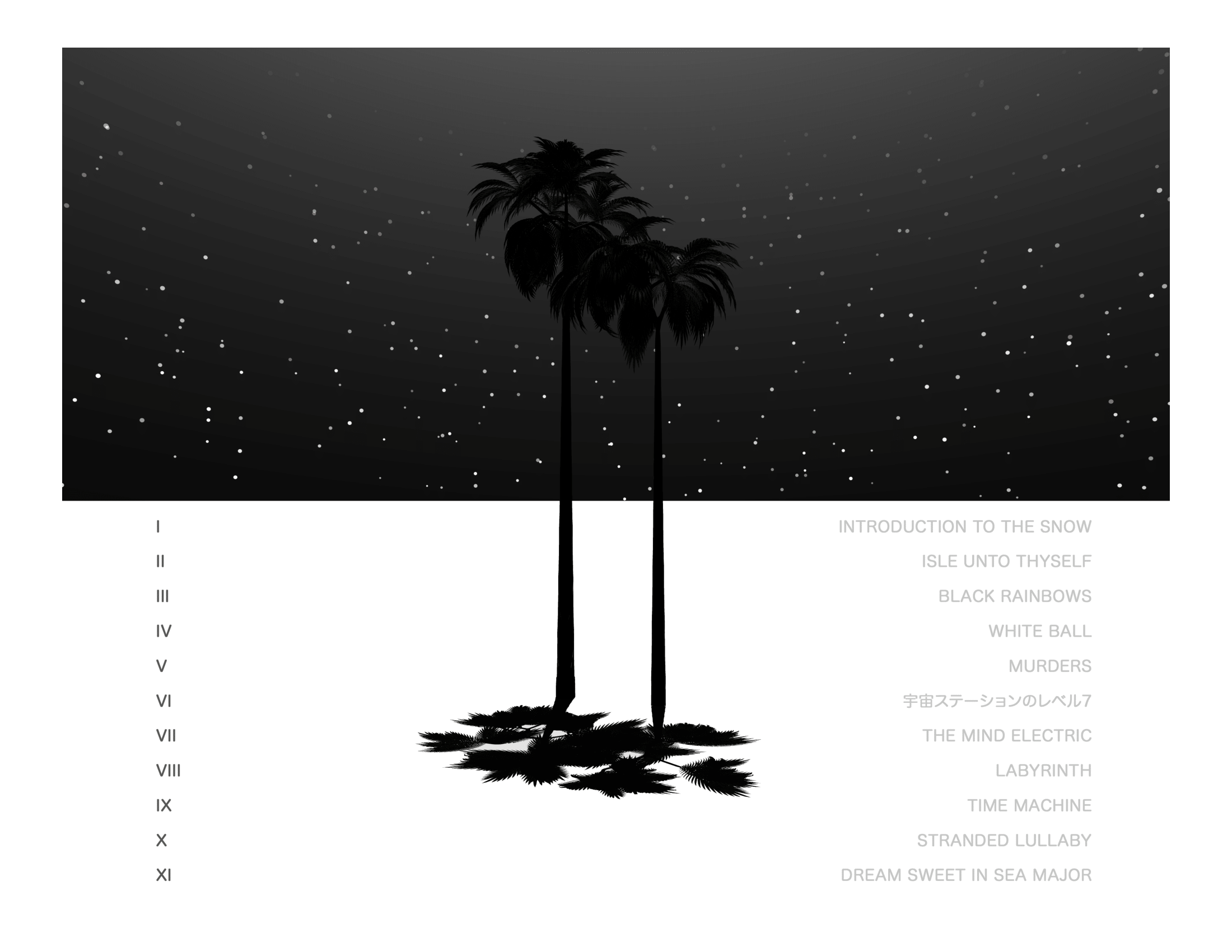 Miracle Musical – Hawaii Part II album art - Fonts In Use