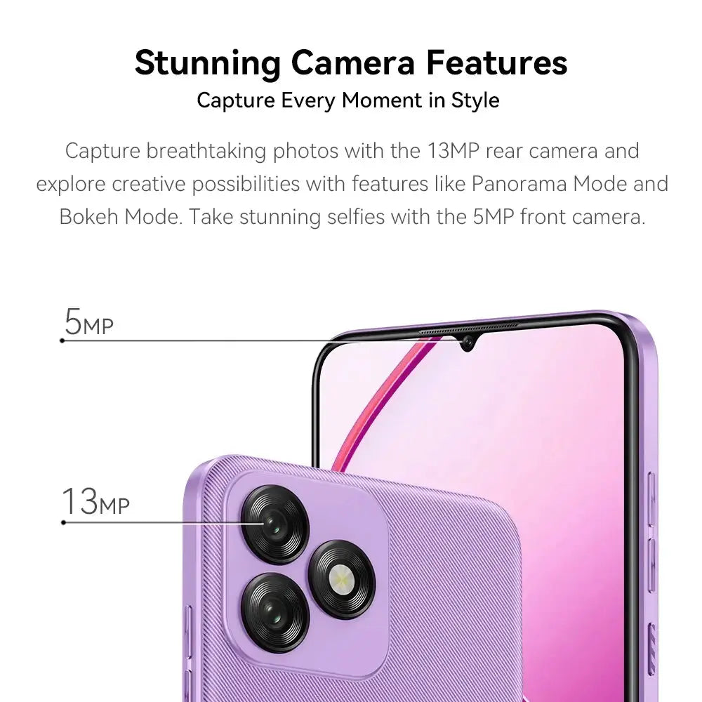 Oukitel C53 5G 6.6-inch 4300mAh Battery 8.9mm Ultra-thin Body