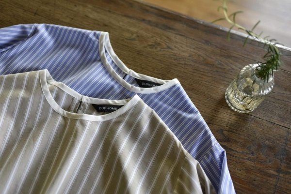 シワになりにくい播州織フレアブラウス – OURHOME