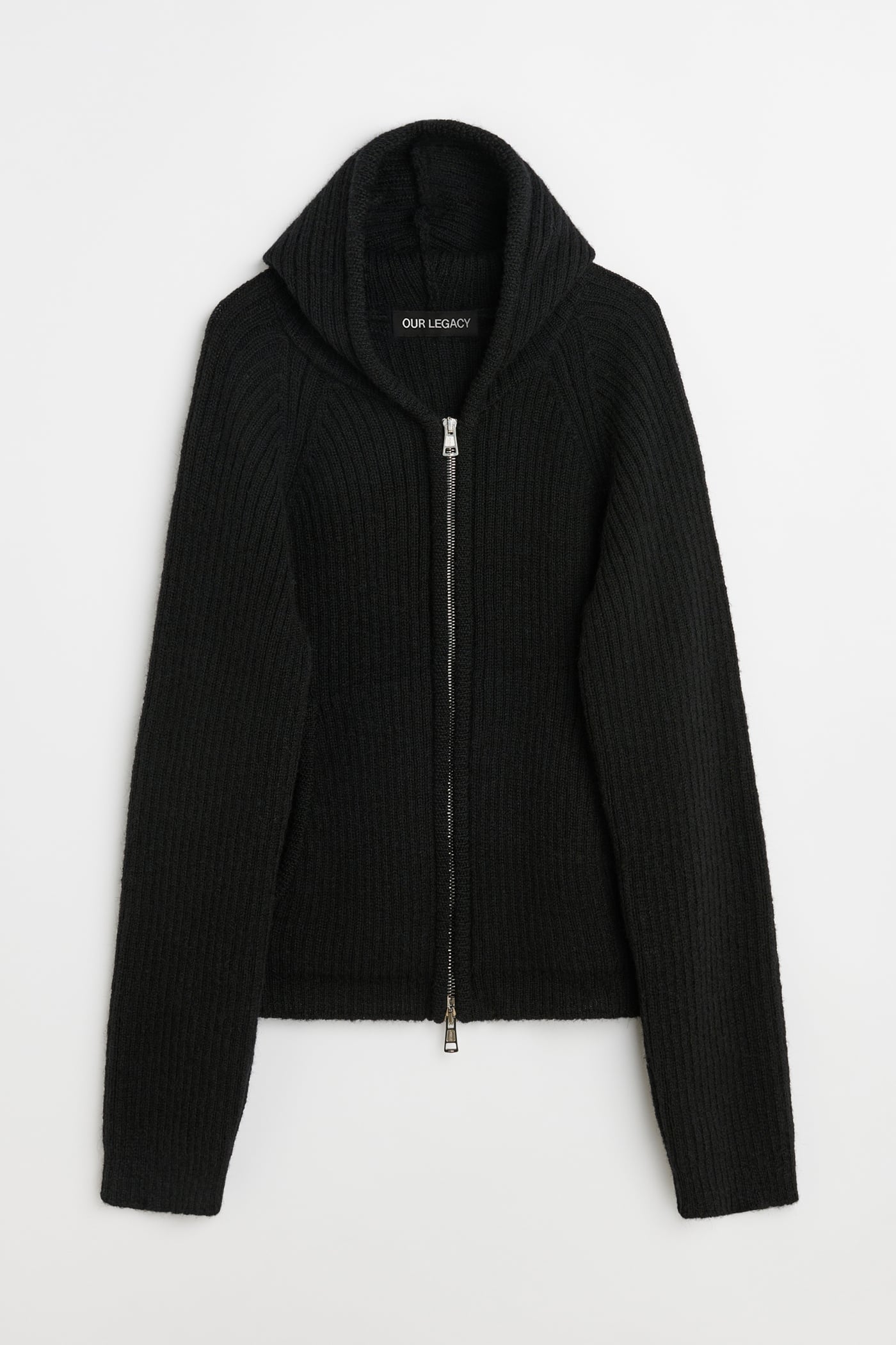 Our Legacy - Level Hood Jet Black Isles Wool