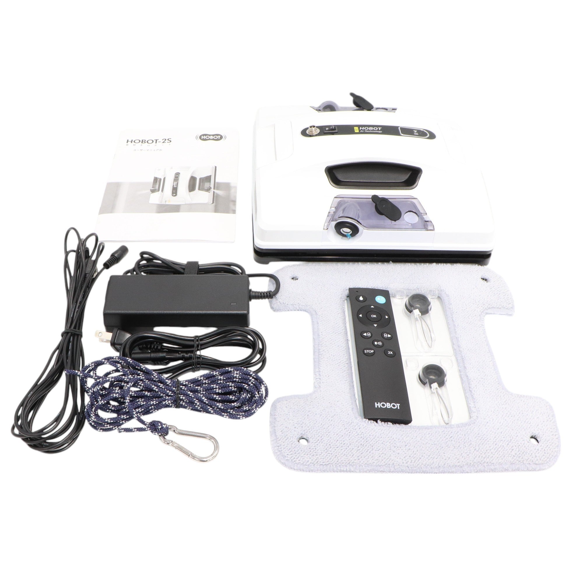 中古(B)] ホボット 窓掃除ロボット HOBOT-2S [良い] – Rentio Outlet