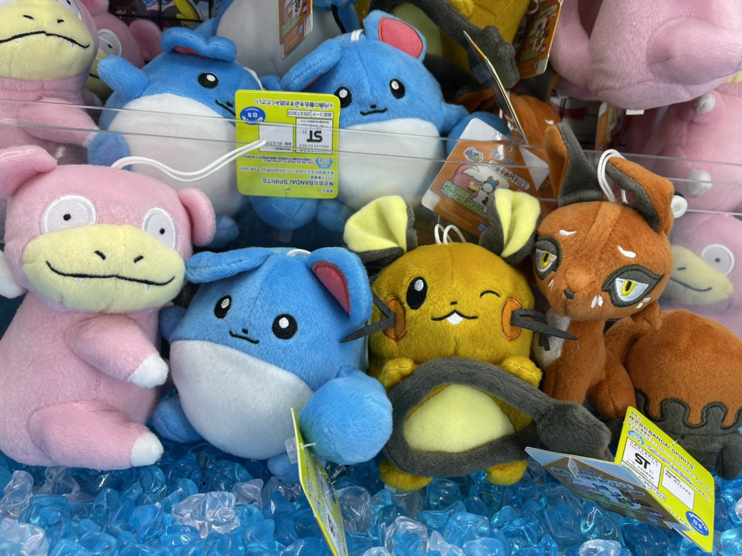 7/29☆プライズコーナーより〈ポケットモンスター しっぽみてみて