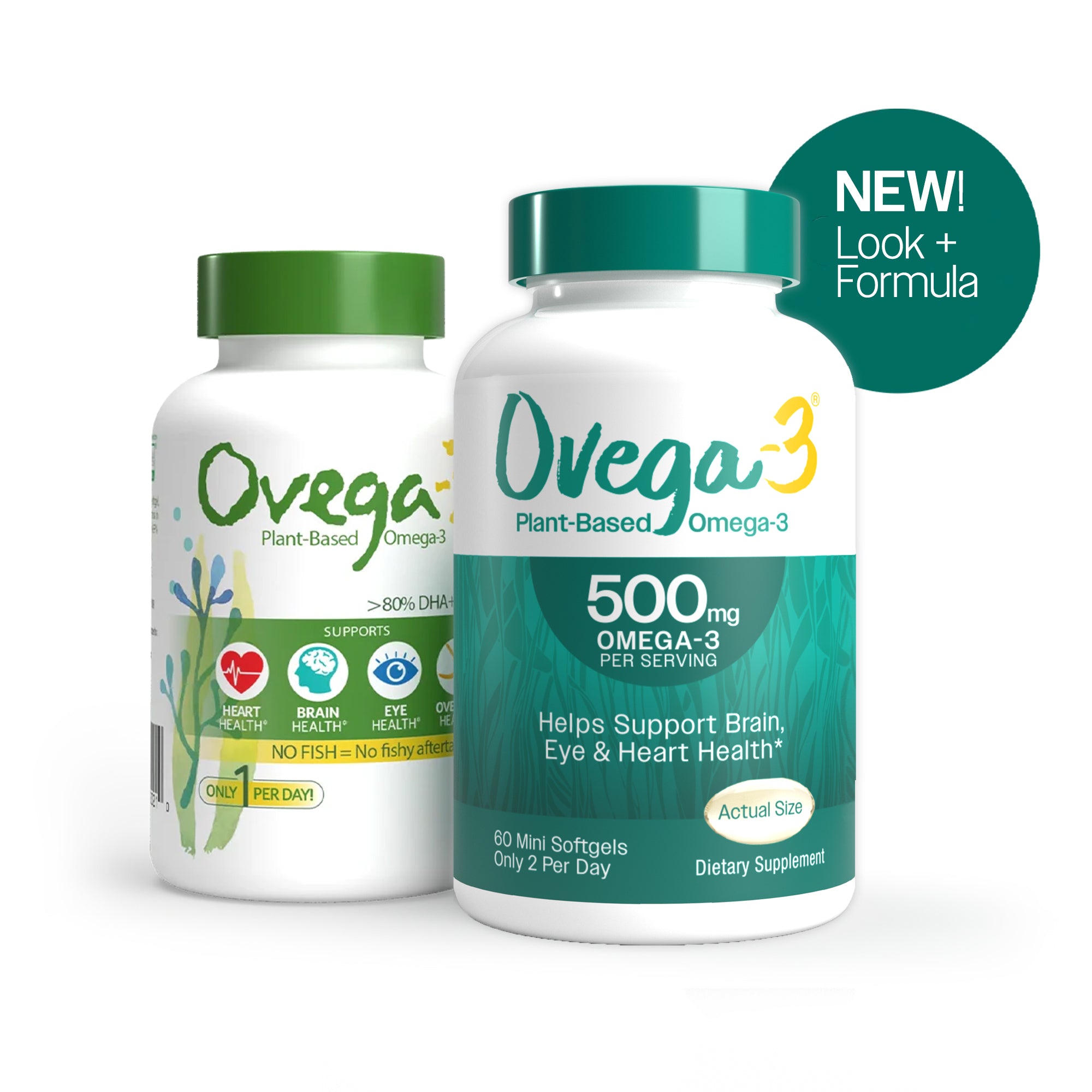 Ovega-3® 500mg Plant-Based Omega-3 – Ovega®