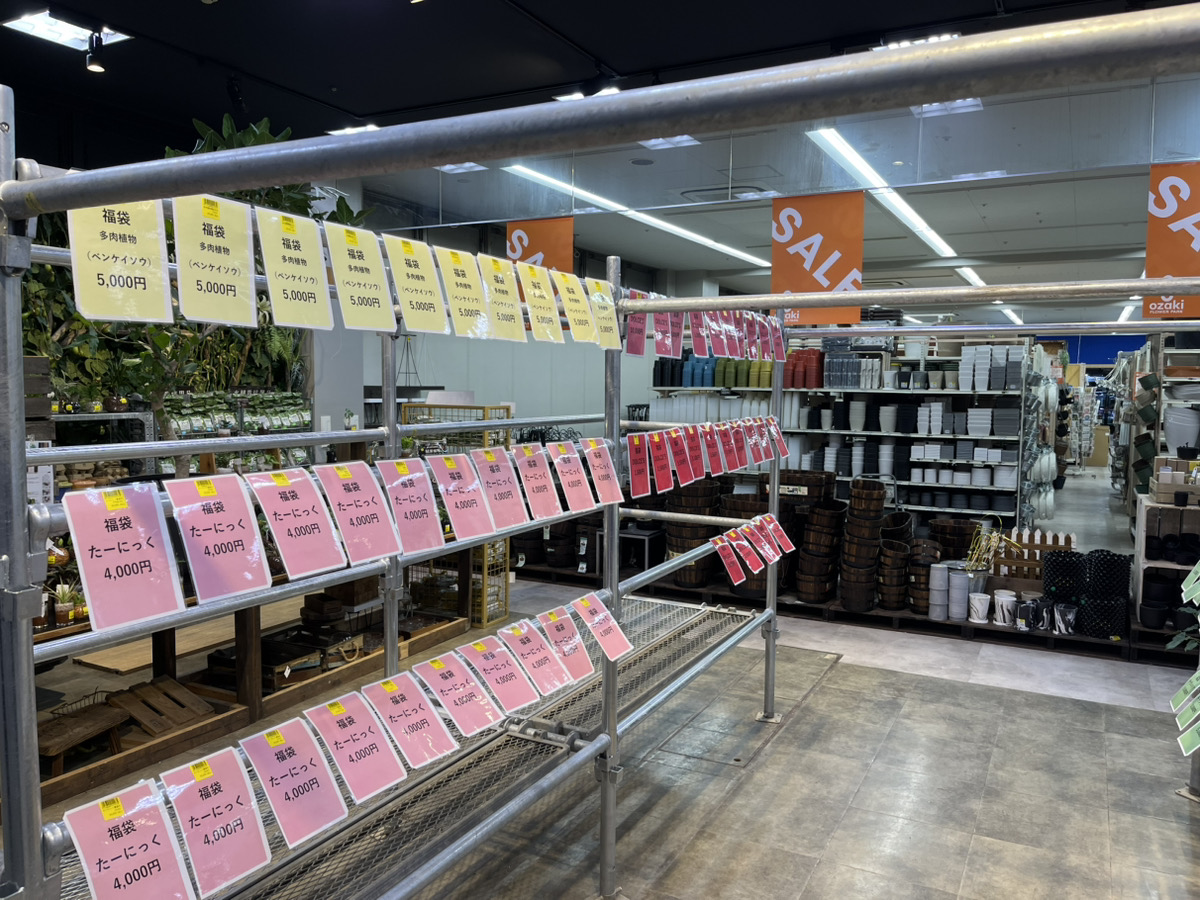 2026年福袋販売のご案内 1/3より販売開始 | オザキフラワーパーク