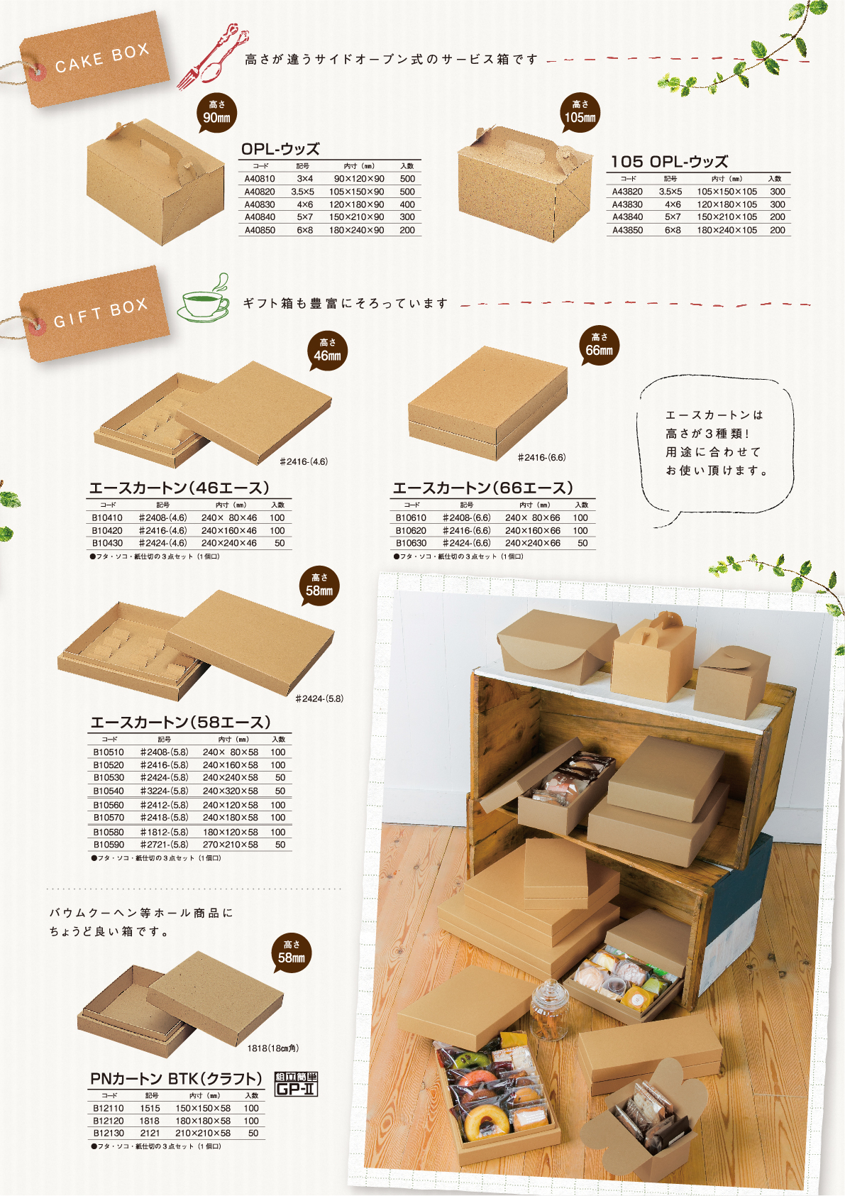 Craft Box Series « 株式会社パッケージ中澤