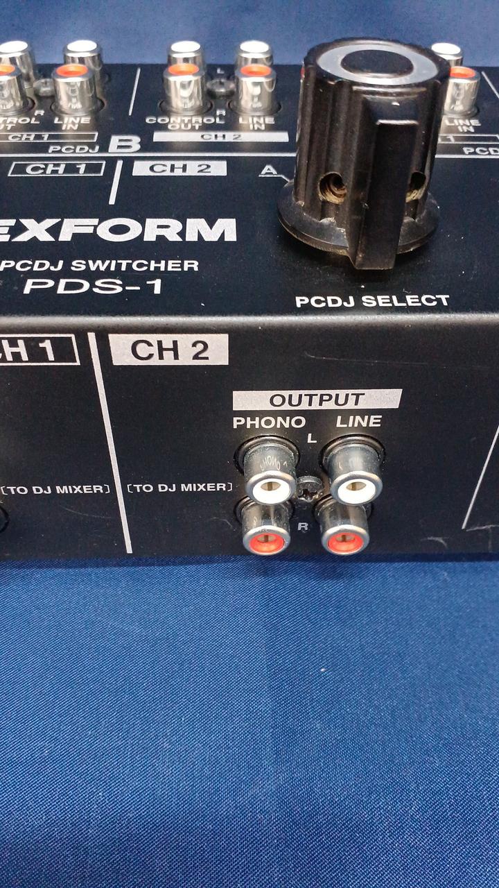 DJ機材 EXFORM PDS-1 EXFORM / PDS-1s PCDJ SWITCHER スイッチャー