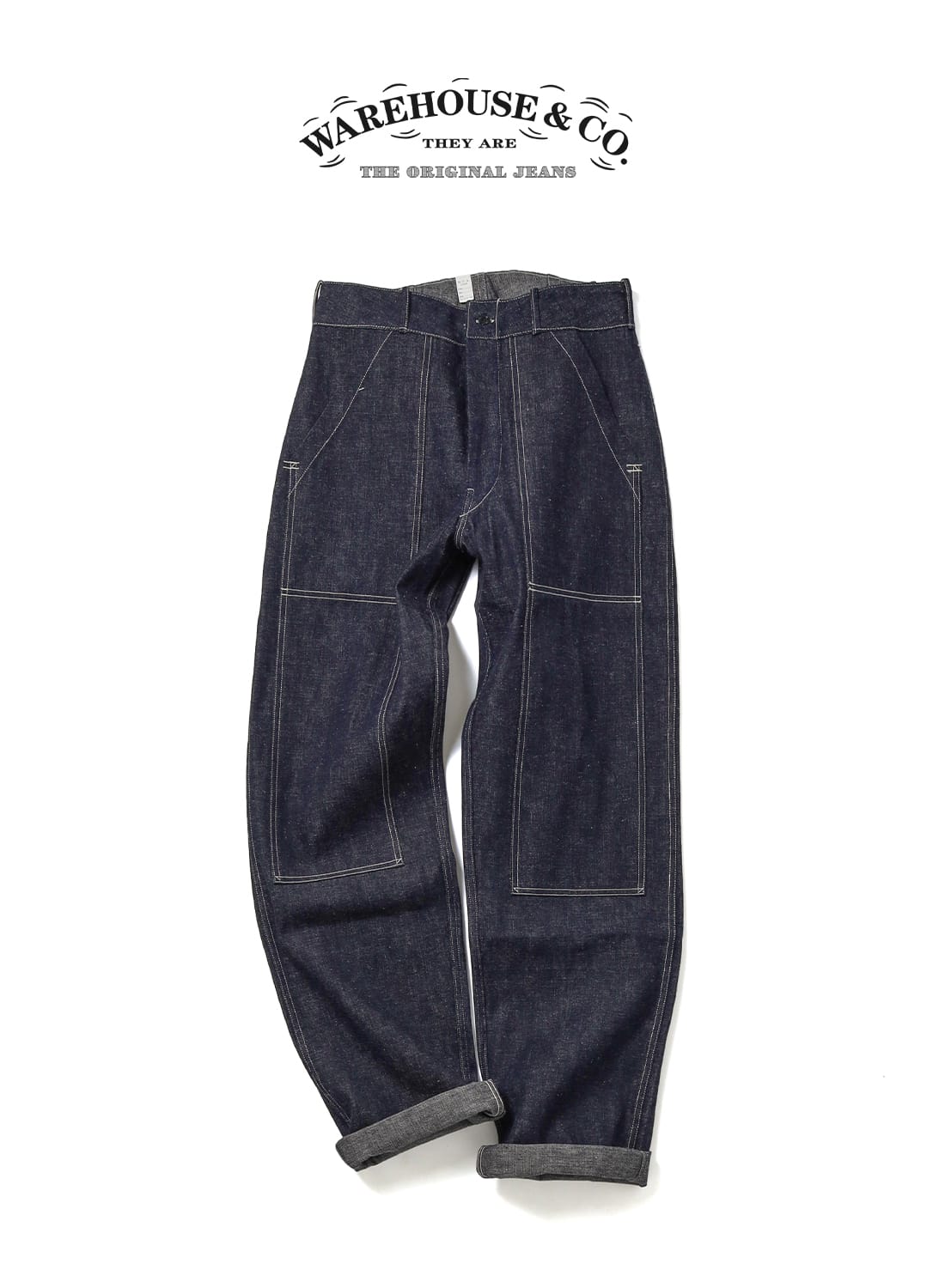 LOT 1239 1930'S WPA DOUBLE KNEE DENIM TROUSERS|Lot 1239 WPA