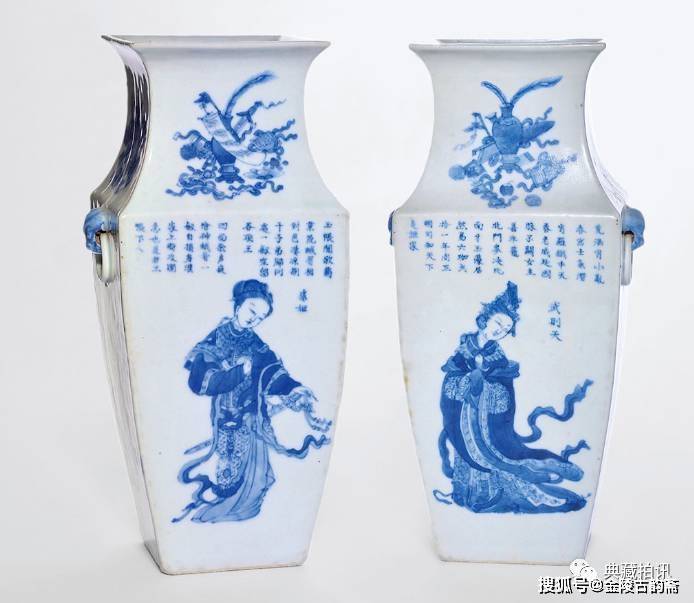 清晚期“无双谱”人物瓷器赏析！_搜狐网