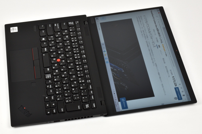 レノボ ThinkPad X1 Carbon Gen 8 レビュー：一世代前だけど高い完成度
