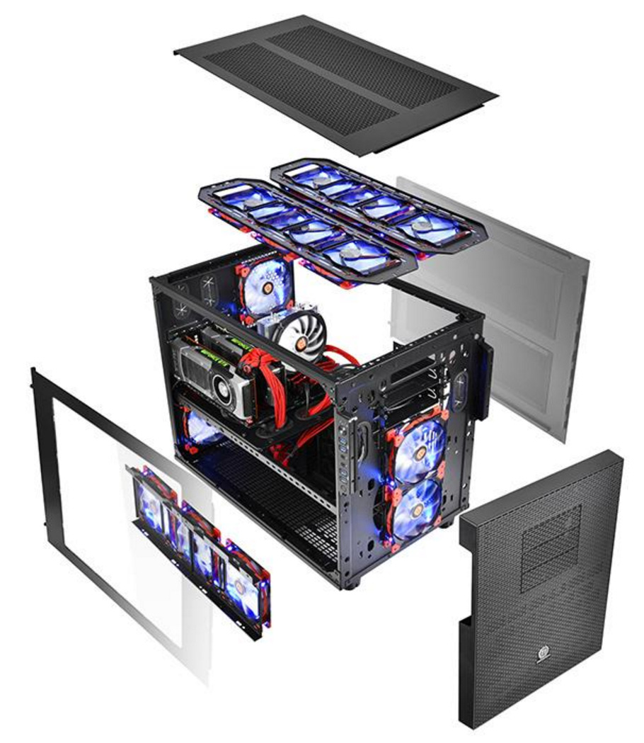 Thermaltake Core X9 E-ATX Cube Chassis Review - PC Perspective