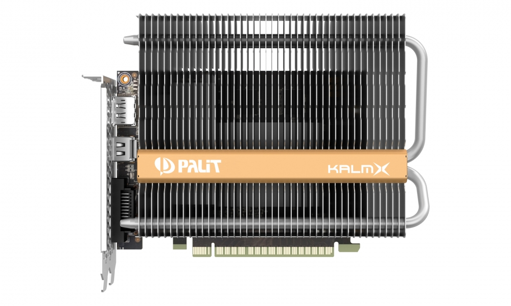 Palit Introduces Fanless GeForce GTX 1050 Ti KalmX GPU - PC