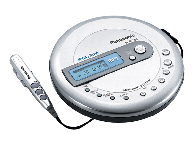 概要 チューナー付ポータブルCDプレーヤー SL-SV550 | オーディオ