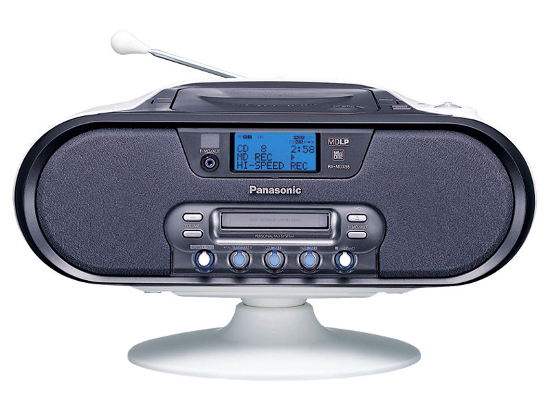 概要 パーソナルMDシステム RX-MDX55 | オーディオ | Panasonic