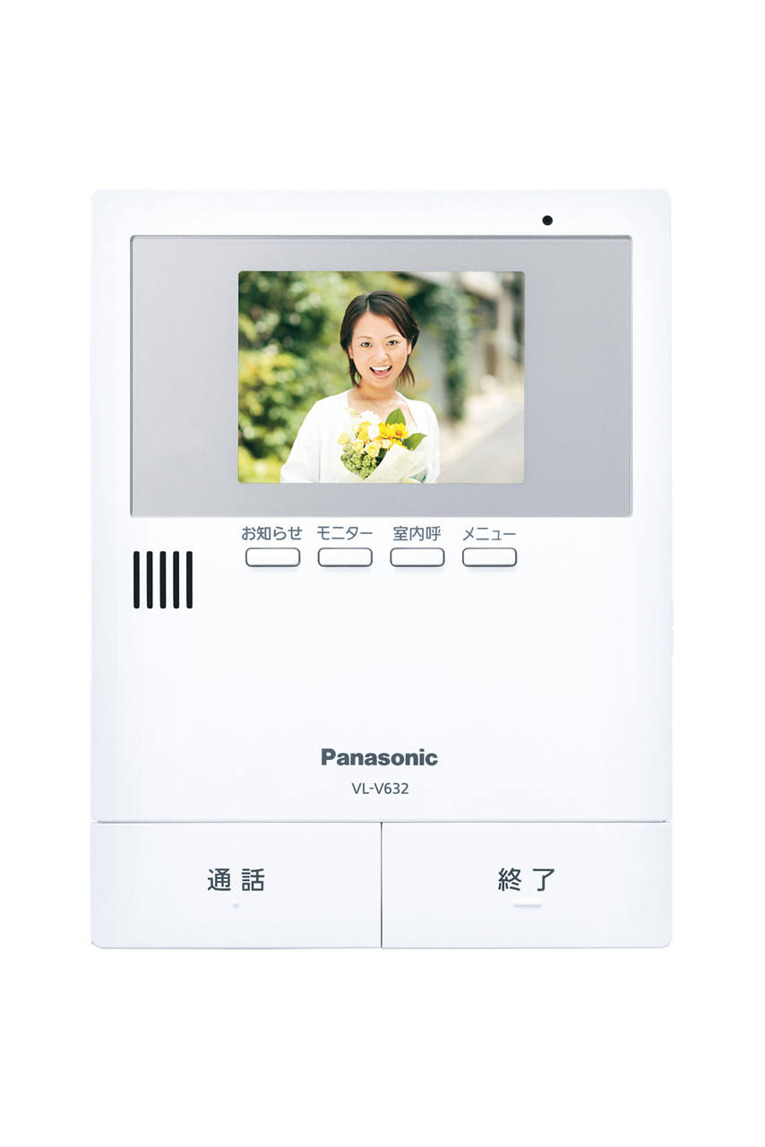 概要 テレビドアホン用増設モニター(電源コード式、直結式兼用) VL