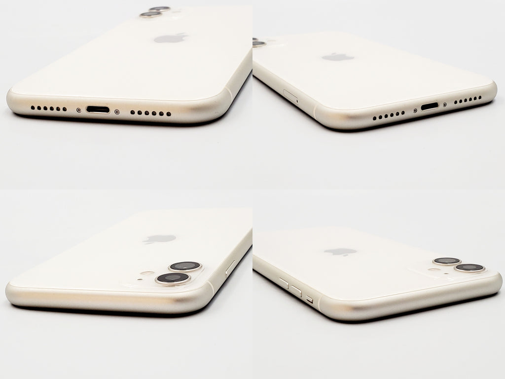 Bランク】SIMフリー iPhone11 64GB ホワイト MHDC3J/A A2221