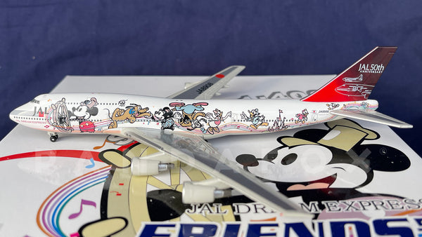 Japan Airlines Boeing 747-400D JA8908 Dream Express #1 Friends JC