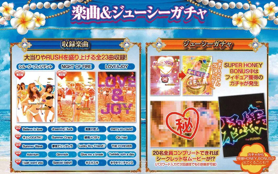 PLTジューシーハニー極嬢【サンセイ】│2025年1月6日導入│パチンコ