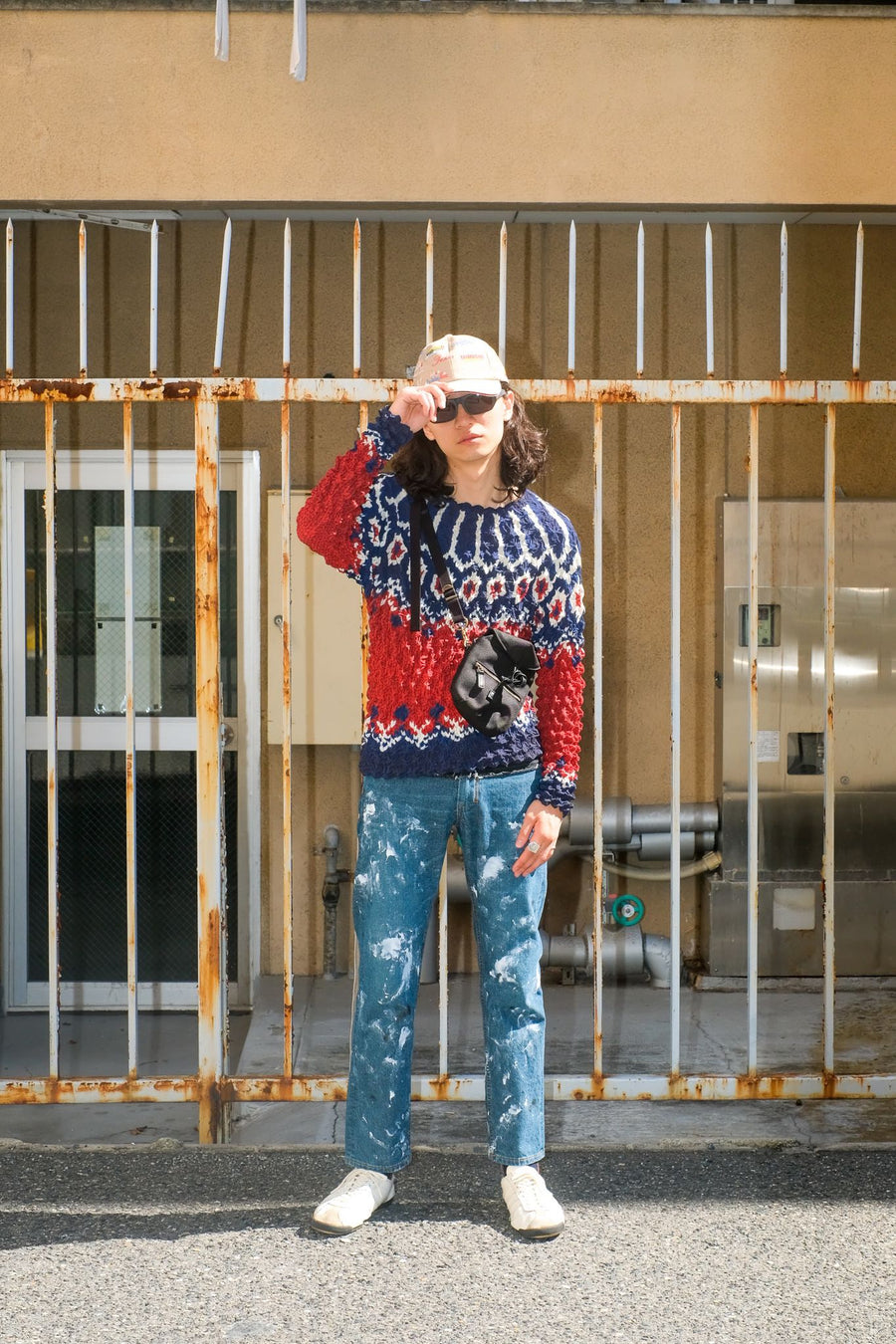 MASU(エムエーエスユー)のPOPCORN NORDIC SWEATER REDの通販｜PALETTE