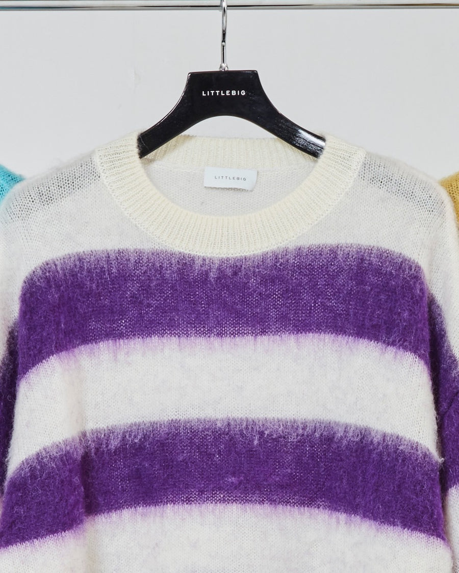 LITTLEBIG(リトルビッグ)のMohair Knit Blue or Purple(ニット)の通販