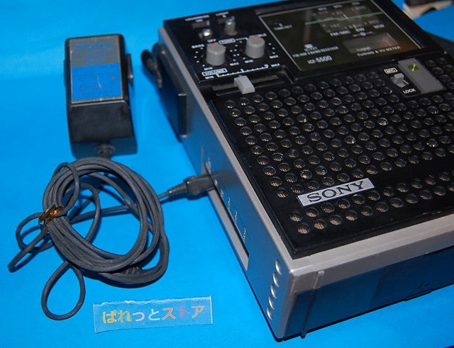 ソニー ICF-5500 スカイセンサーFM/AM/SW 3 BAND 1972年・日本製・純正