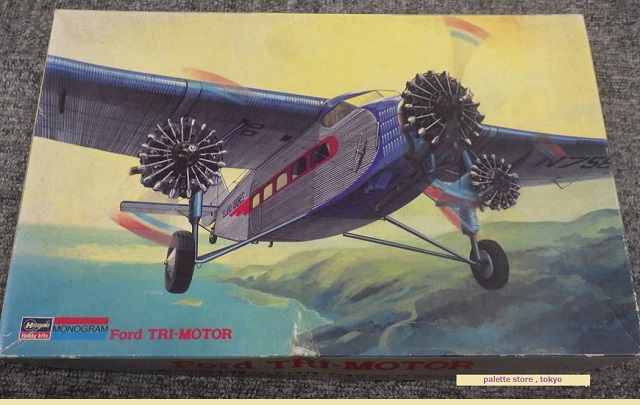 長谷川製作所・MONOGRAM FORD TRI-MOTOR フォード トライモーター 縮尺