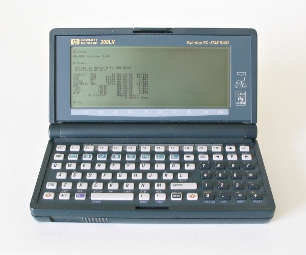DOS Palmtop: HP 200LX Details and specs