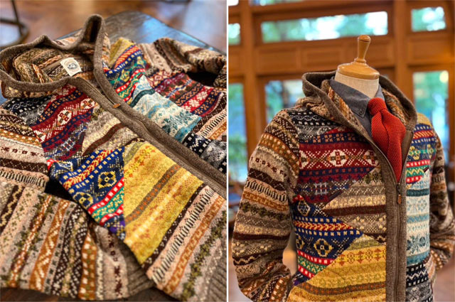 PAPAS『JAMIESON'S ニットパーカー』 ｜ PAPAS COMPANY｜パパス