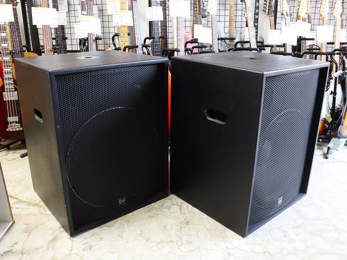 中古】CLASSIC PRO CP18S サブウーファー ペア 18
