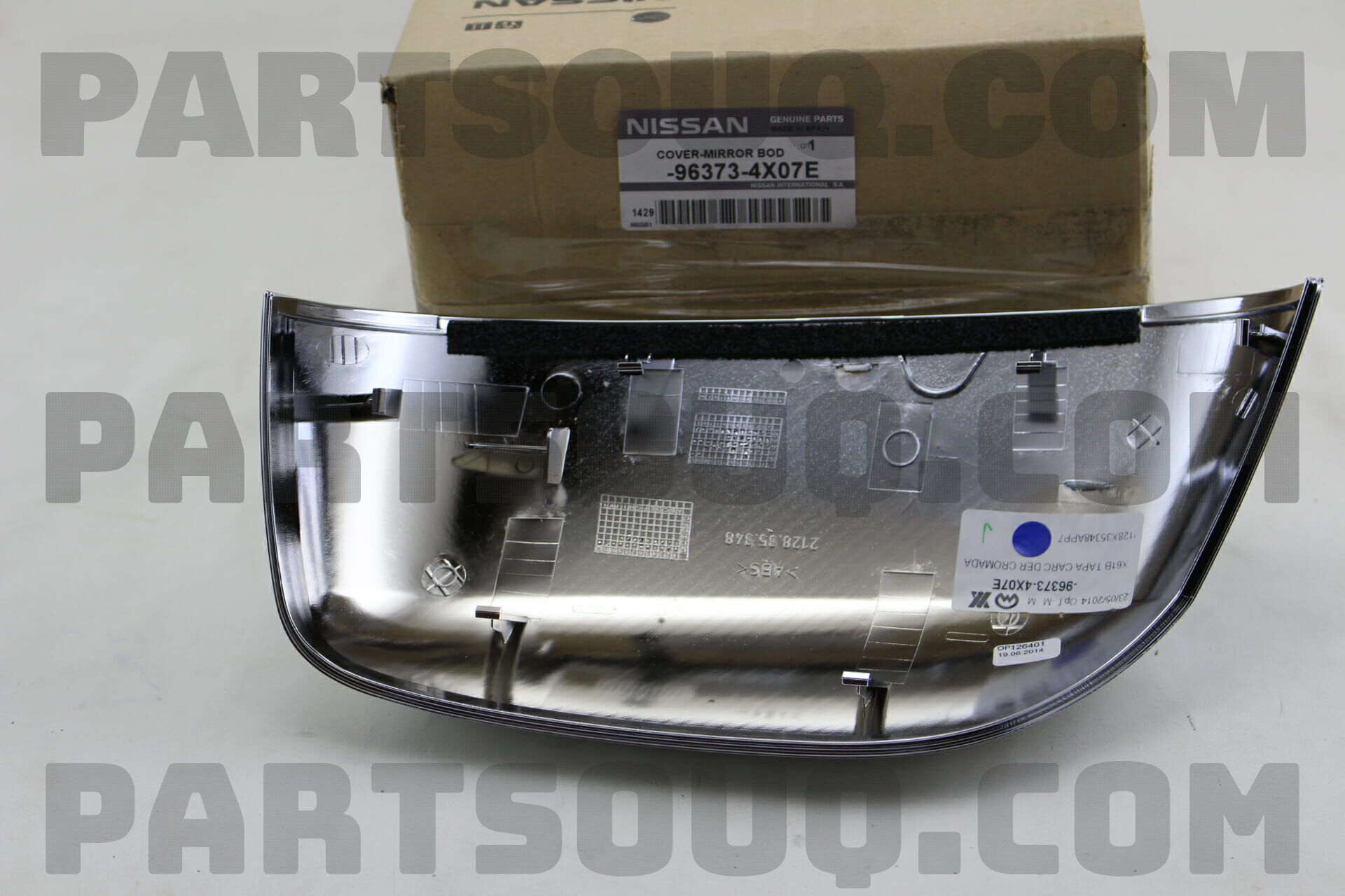 COVER-MIRROR BODY,RH 963734X07E | Nissan Parts | PartSouq