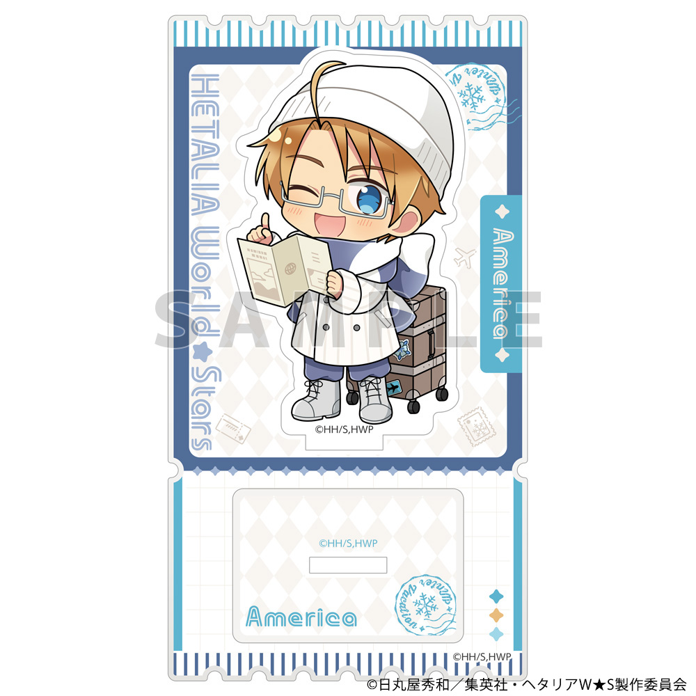 ヘタリア World☆Stars]アクリルスタンド（アメリカ／ウィンター