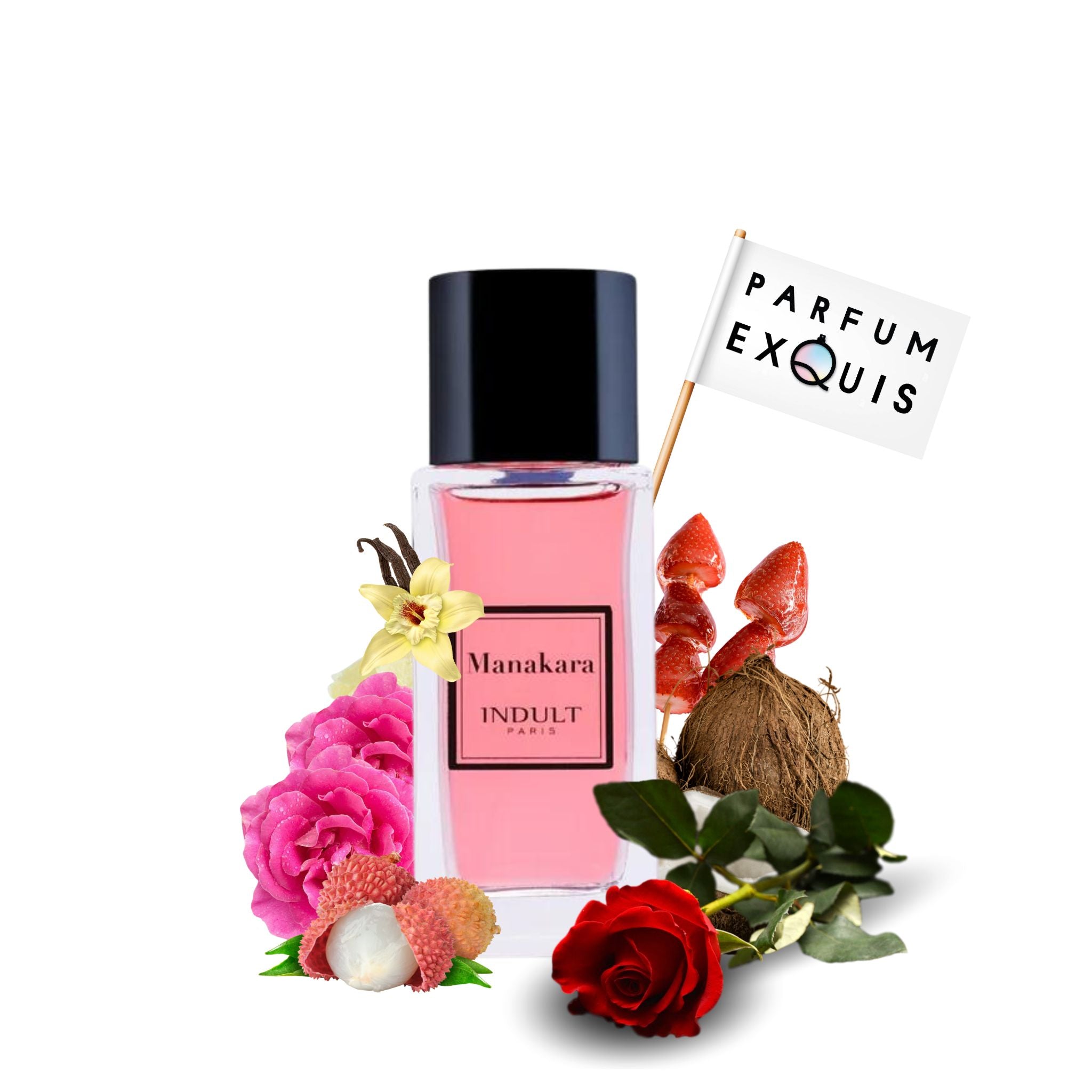 Manakara Indult: Alluring Rose & Lychee Fragrance · Parfum Exquis US