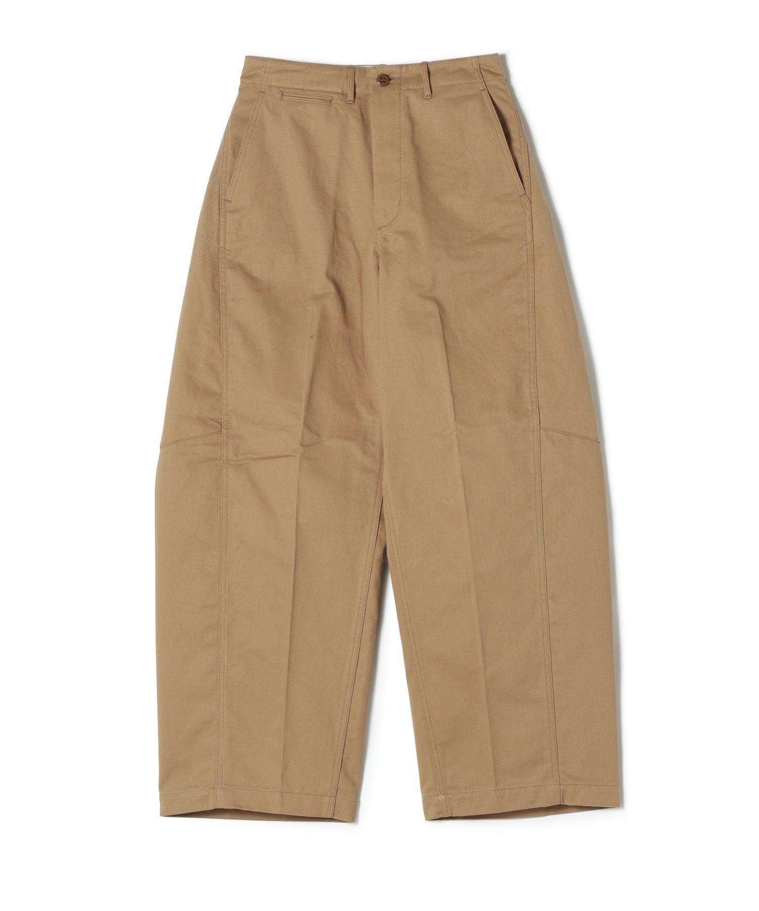 HYKE(ハイク)】 ≪Genderless≫BARREL-LEG CHINO PANTS｜PARIGOT